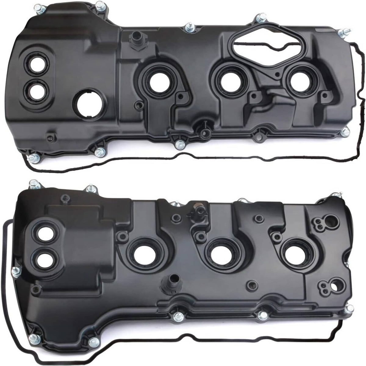 Solidspare 2x Valve Covers for 13-16 Ford F-150 15-17 Ford Expedition 3.5L Turbo Aluminum