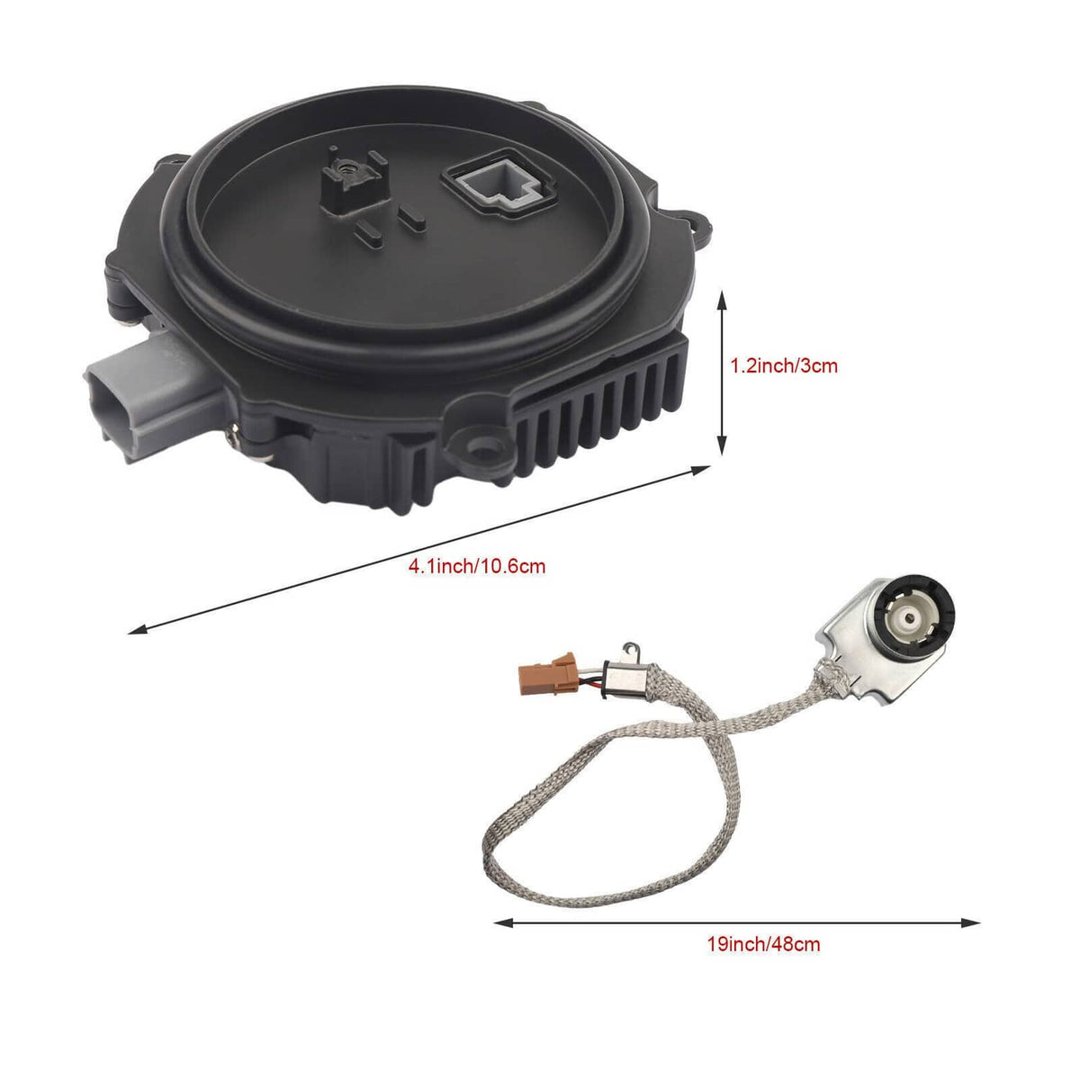 Solidspare Set Xenon Ballast Igniter HID D2S Bulb Kits For 2007-15 Infiniti G35 G37 Q40 Q50