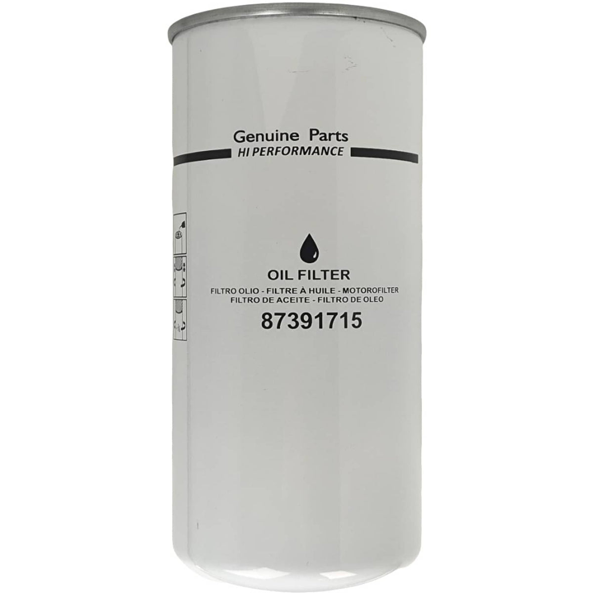 Solid Spare 87391715 Hydraulic Oil Filter for New Holland Farmall 55A 65A 45A 75A Tractor