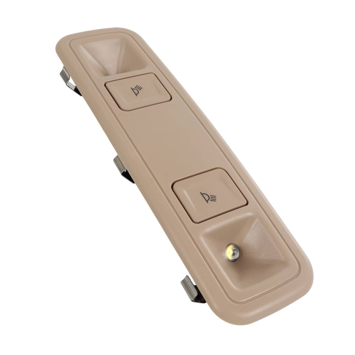 Solidspare Front Beige Dome Light Lamp for Silverado Sierra 2014-2020 23155119 84398398