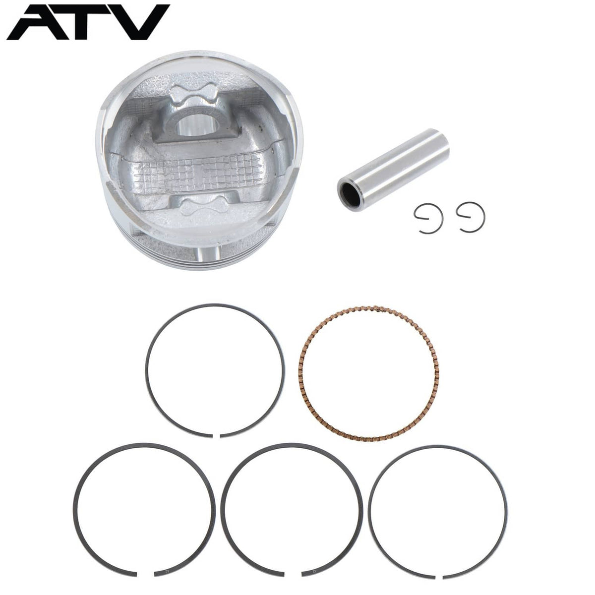 Solidspare Piston Ring With Cylinder For Honda TRX250TE Recon 250 2X4 2002-2014