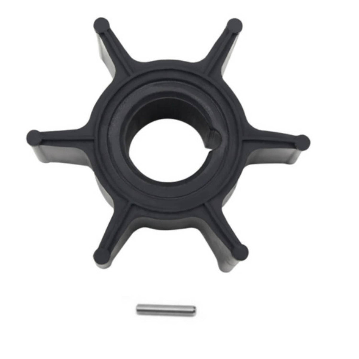 Solid Spare Outboard Impeller with Key For TOHATSU/Nissan 6/8/9.8HP 3B2-65021-1 500344