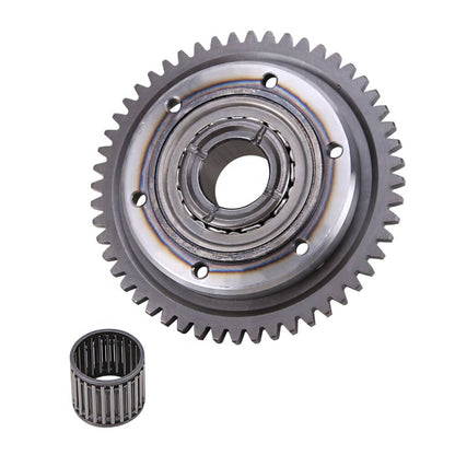 Solidspare Heavy Duty Starter Clutch One-Way Bearing Gear Kit 01-03 for Yamaha Raptor 660R