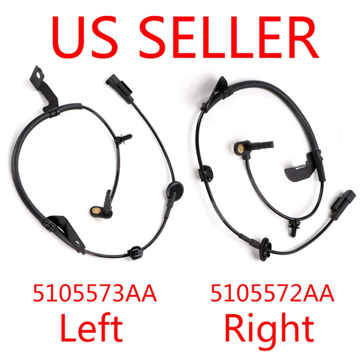 Solid Spare Front Left & Right ABS Wheel Speed Sensor For Jeep Compass Patriot Dodge Caliber
