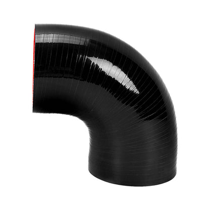 Solidspare 3" inch 90 Degree 76mm Elbow Silicone Hose/Intake/Intercooler Pipe Turbo Coupler