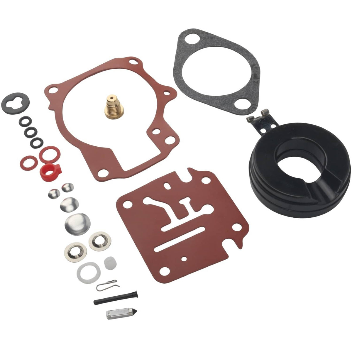 Solid Spare Johnson Evinrude Carb Carburetor Rebuild Repair Kit 20 25 28 30 40 45 48 396701