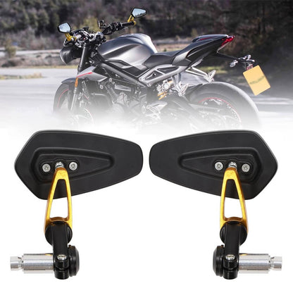 Solidspare For Yamaha FZ07 FZ09 MT07 MT09 MT03 MT10 Motorcycle Handle Bar End Mirrors 22mm
