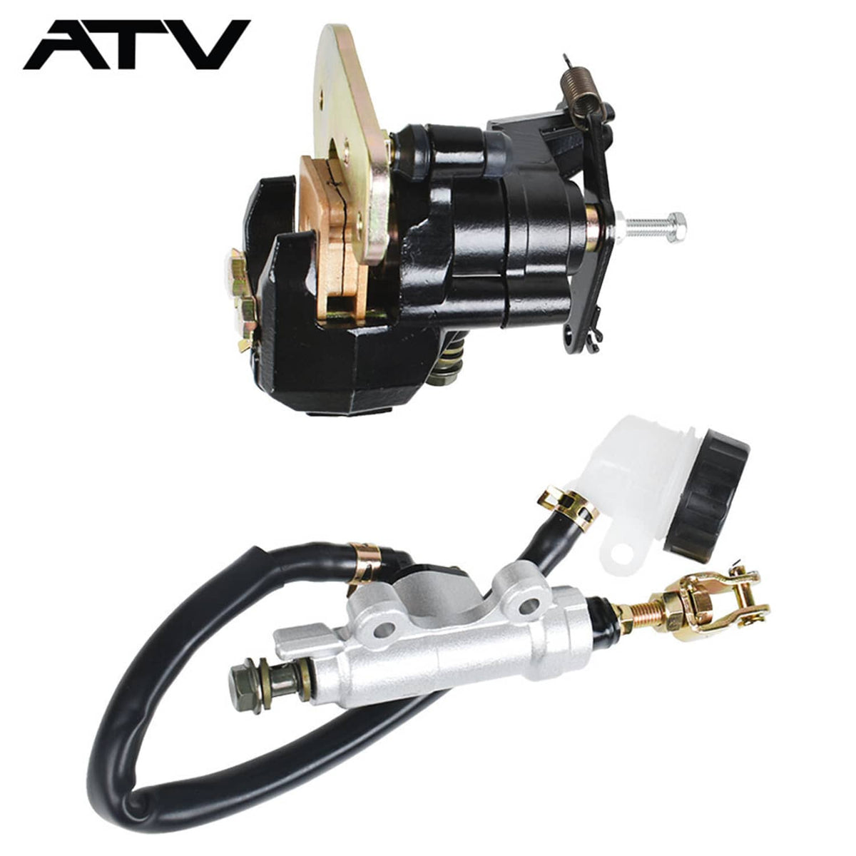 Solidspare Rear Brake Caliper & Master Cylinder For Honda Sportrax 300 TRX 300EX 1993-2009