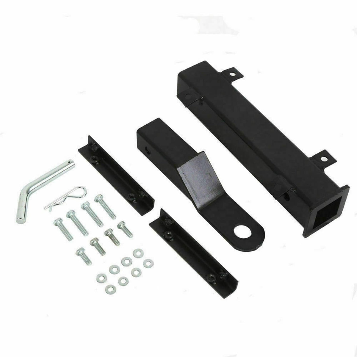 Solidspare For Club Car EZGO Yamaha Golf Cart Trailer Hitch w/ 2" Receiver Step on Back