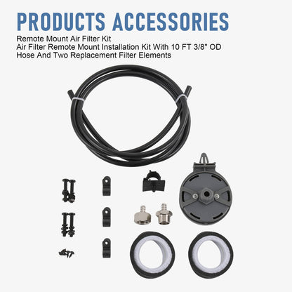 Solidspare 150 PSI AIR COMPRESSOR 1 /4″ HOSE KIT FOR TRAIN HORNS BAG SUSPENSION FOR 12V