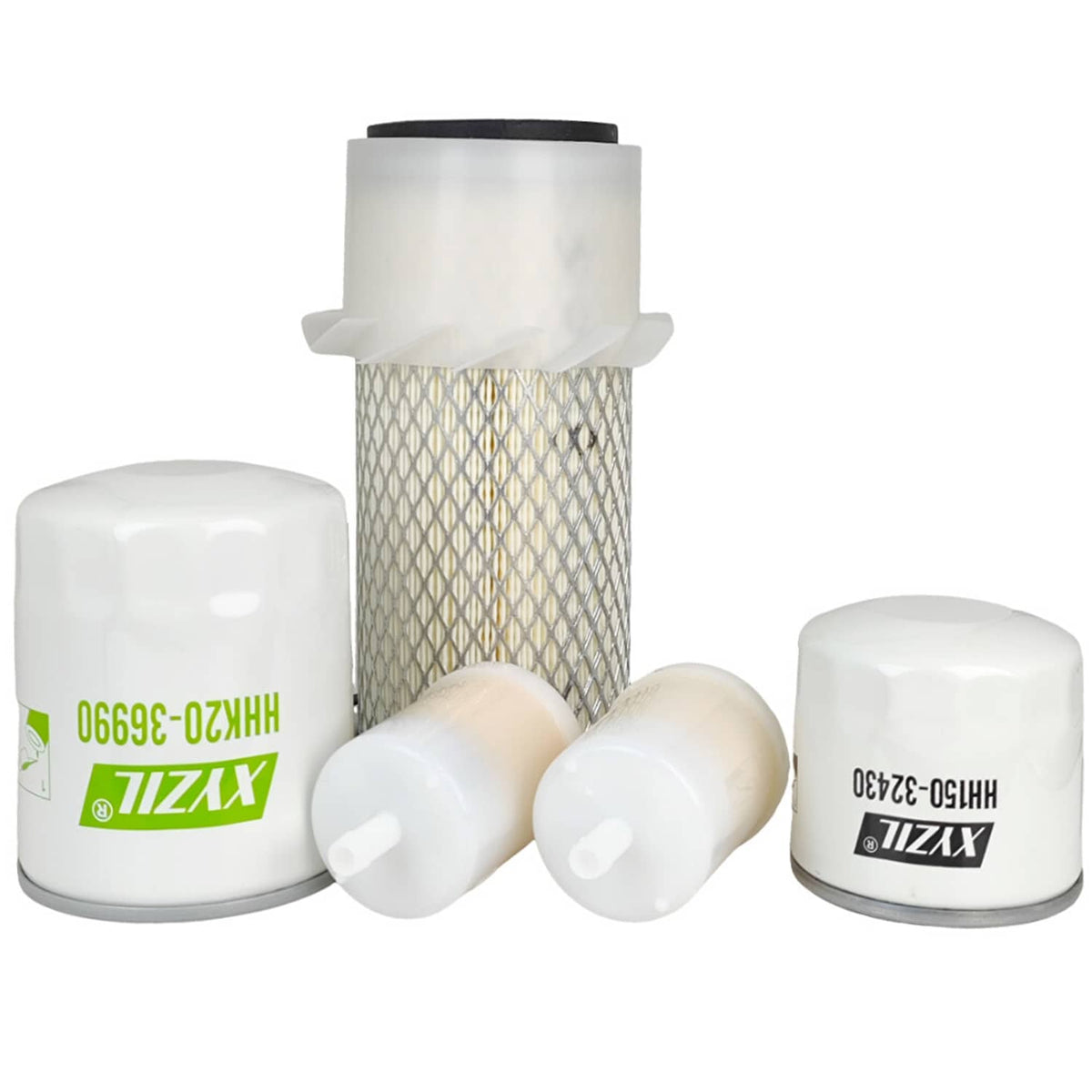 Solid Spare In-Line Fuel Air Oil HST Filter Kit for Kubota GF1800 GF1800E GF1800E-R-2