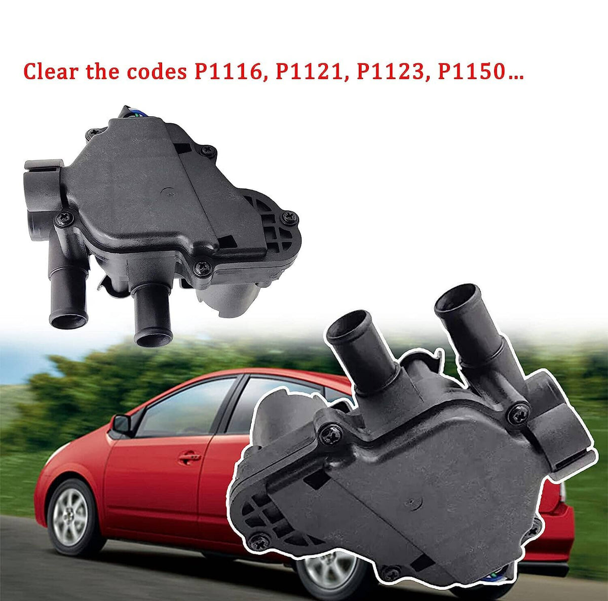 Solidspare Heater Coolant Control Valve for 2004-2009 Toyota Prius 1.5L L4 16670-21010