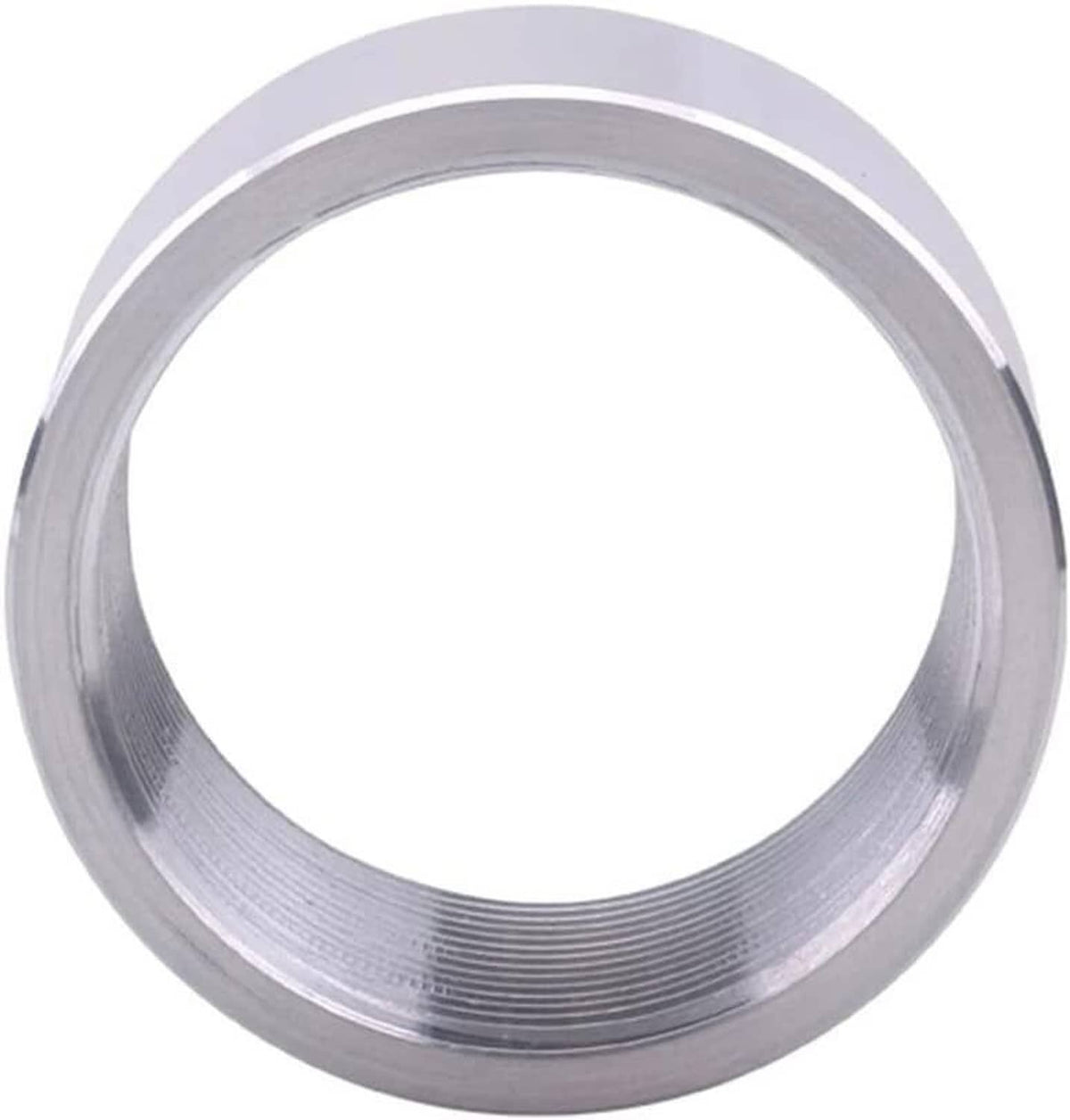 Solidspare New 2 Inch NPT Female Thread Aluminum Weld On Pipe Fitting Bung for Most Fluids