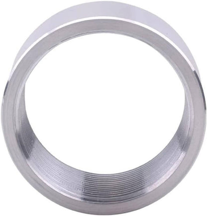 Solidspare New 2 Inch NPT Female Thread Aluminum Weld On Pipe Fitting Bung for Most Fluids