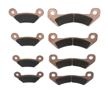 (2) Front Rear Brake Pads for XUV825E XUV855E XUV855M XUV825M John Deere Gator