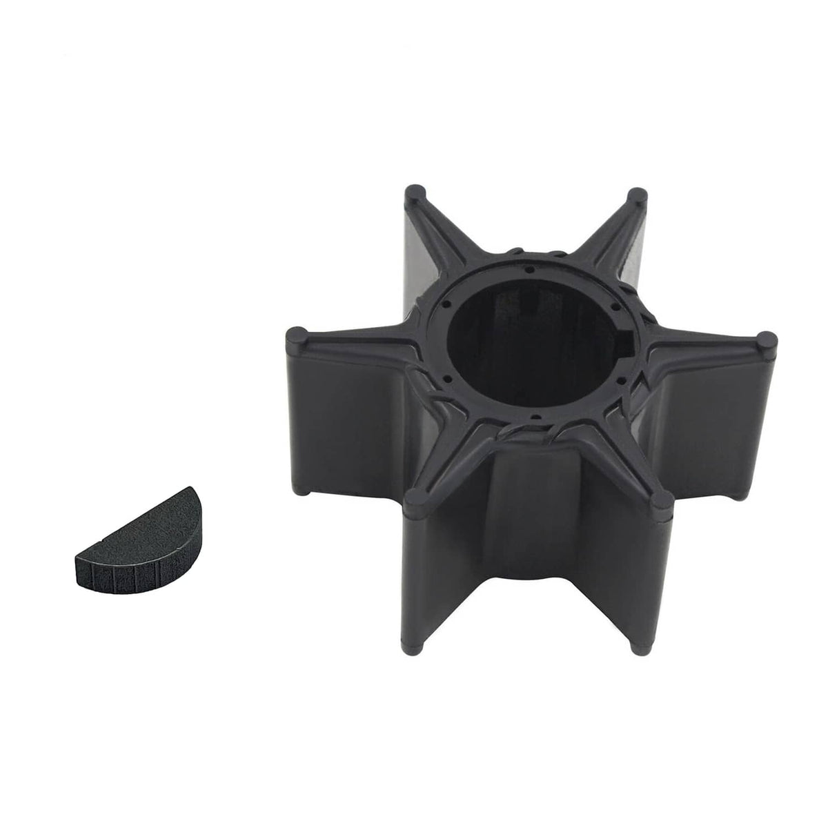 Solid Spare Water Pump Impeller With Key For YAMAHA 688-44352-03-00 18-3070 75/80/85/90 HP