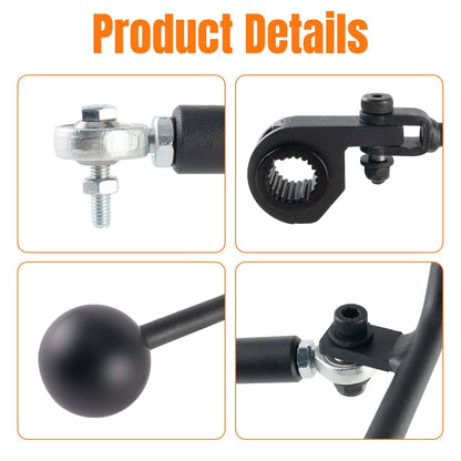 Solidspare For Can-Am Ryker 600 900 Ace Rally 2019-2025 Forward/Reverse Hand Shifter Kit