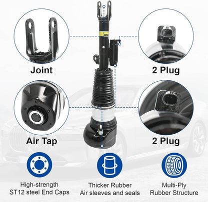 Solidspare Front Right Air Suspension Shock Strut For BMW G11 G12 740i 750i 740Li 750Li RWD