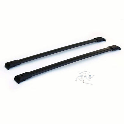 Solidspare Aluminum Roof Rack Top Rail Cross Bar Pair Fits For 2003-2008 Honda Pilot