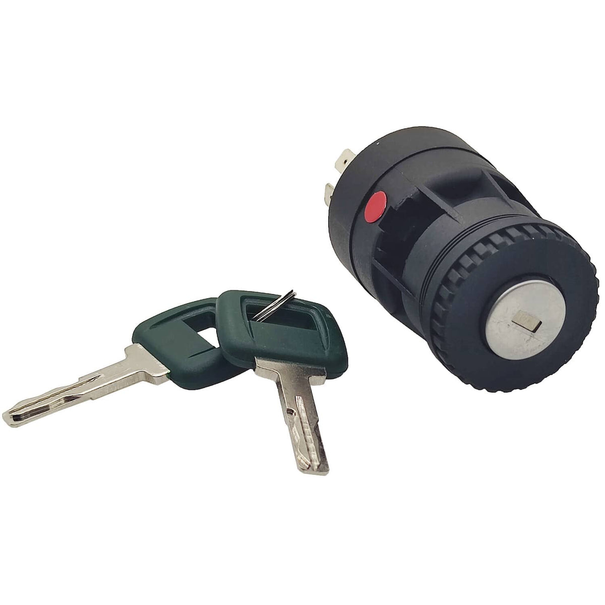 Solid Spare Ignition Switch 15082295 11039228 for Volvo Loader Laser A40D A35D L120 w/ 2 Key