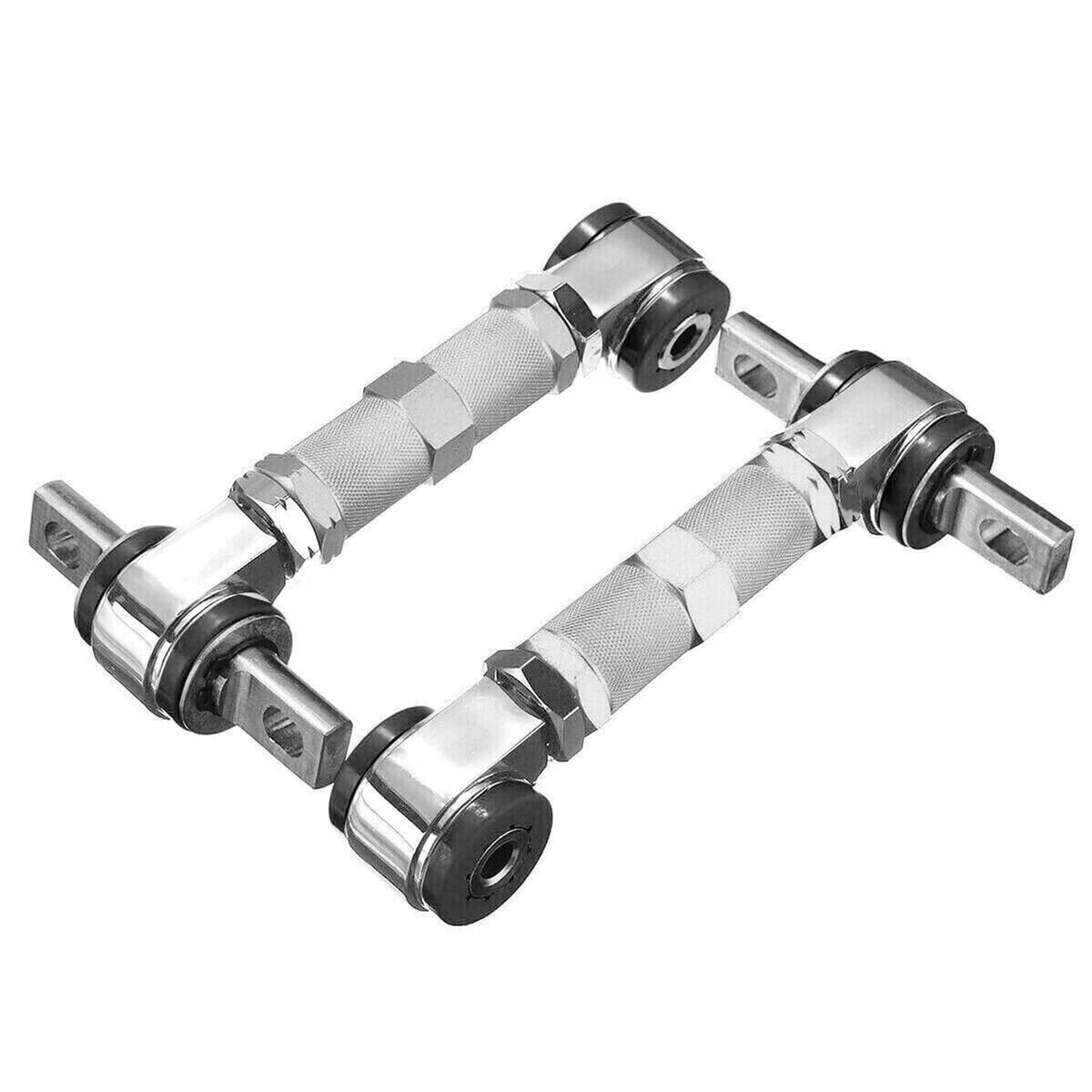 Solidspare 2xRacing Adjustable Rear Suspension Upper Camber Control Arm Rod For Honda Civic