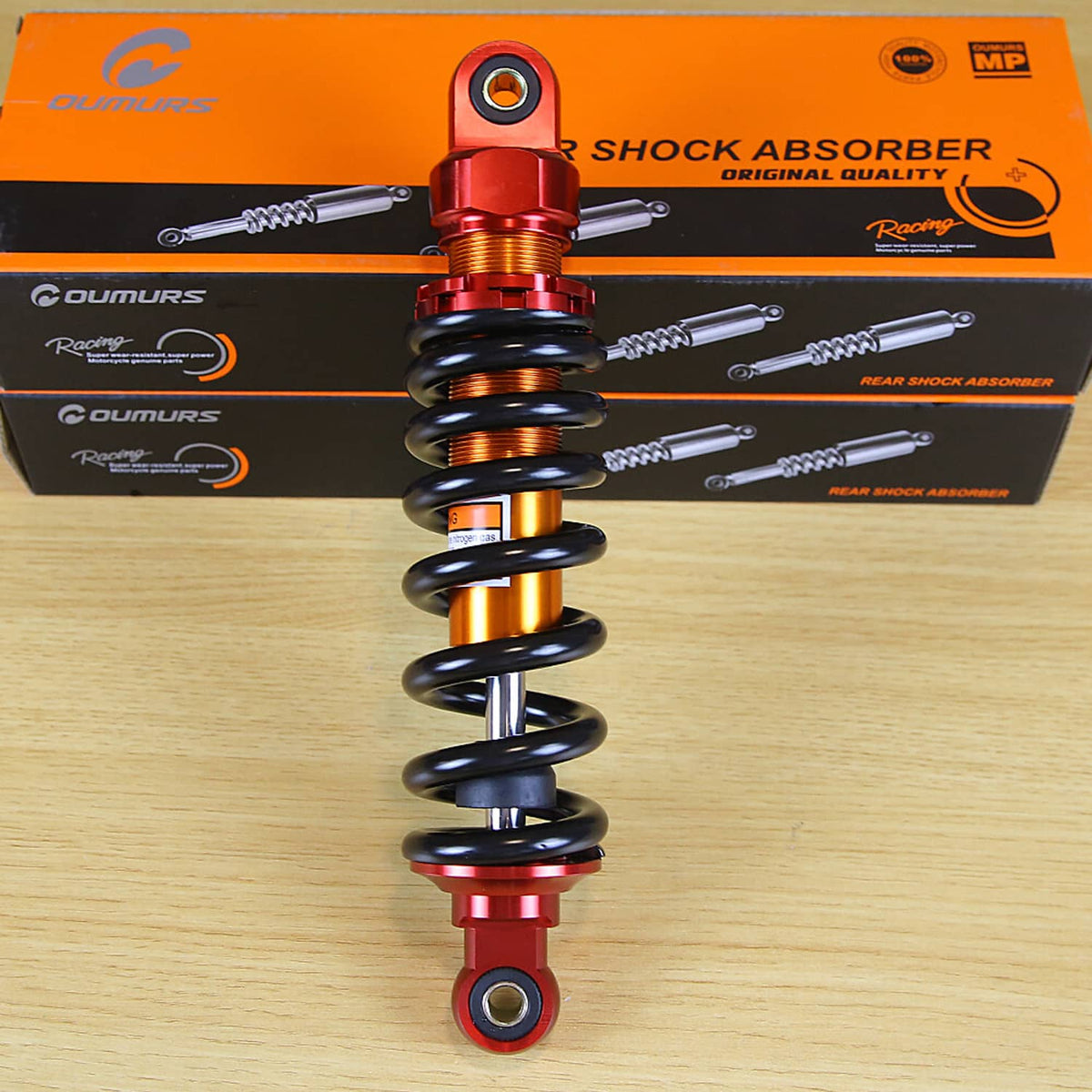 Solidspare 285mm 980lbs Rear Shock Absorber Suspension for 125 140 150cc Pit Dirt Bikes Atv