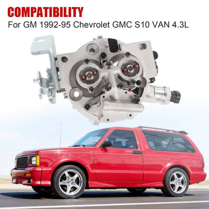 Solidspare Throttle Body TBI For 1992-1995 Chevrolet GMC S10 VAN 4.3L 17093047-46 17093121