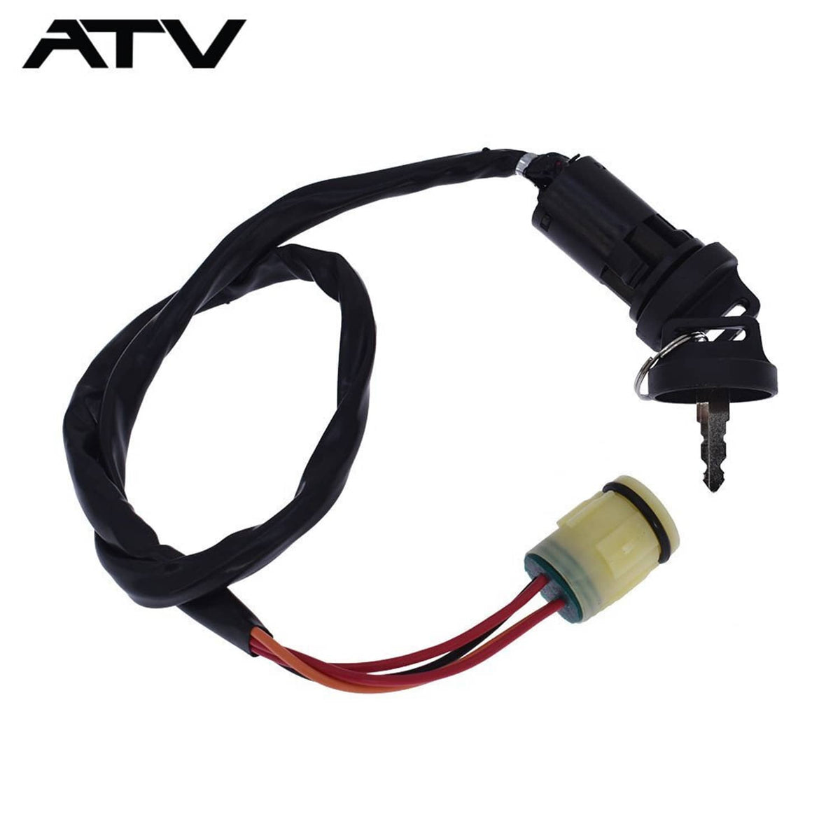 Solidspare Generic Ignition Key Switch for Honda TRX350TE Rancher Es 2000 2001 2002-2006