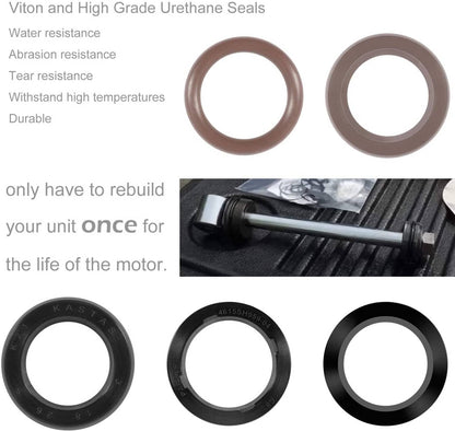 Solid Spare 434519 Trim & Tilt O-Ring & Seal Rebuild For Johnson Evinrude OMC 0434519 FSM011