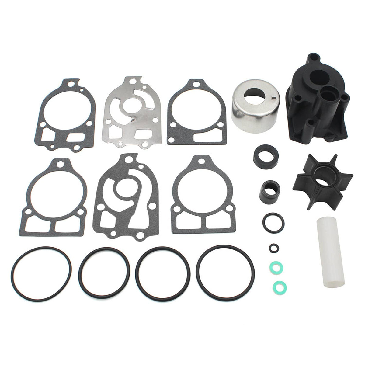 Solid Spare Water Pump Impeller Kit 46-69222A3 For Mercury 135 140 150 HP 6 Cyl Outboard