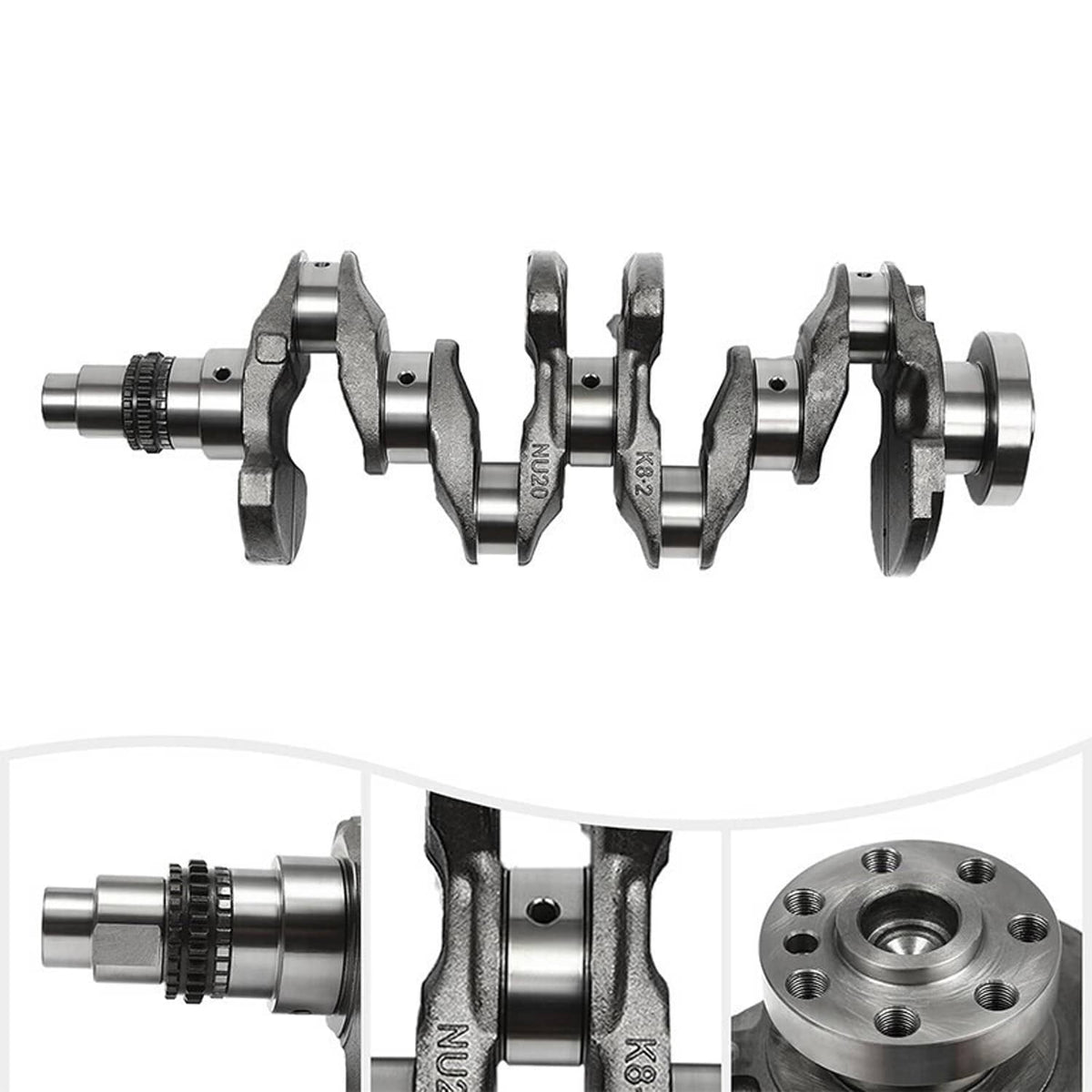 Solidspare Alloy Steel Engine Crankshaft For 2017-2020 Hyundai Elantra 2.0L 23110-2E501