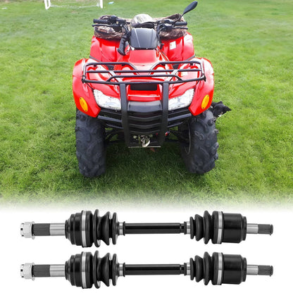 Solidspare Pair Front Left & Right CV Joint Axle for Honda TRX500FM Foreman Rubicon 500 4X4