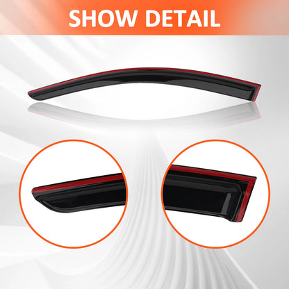 For 2018-2022 Honda Accord Sedan 4-Door Window Visor Vent Rain Guards Deflector