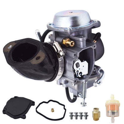 Solidspare Carburetor&Intake Boot Manifold For Polaris Big Boss Scrambler Sportsman 400 500