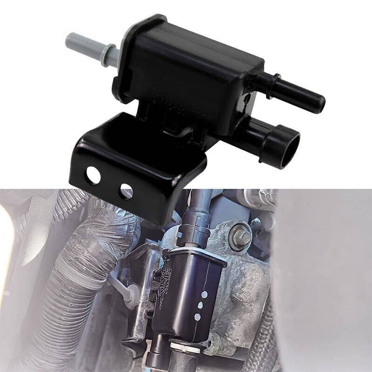Solidspare For 2007-2013 Chevy Suburban Tahoe Silverado EVAP Canister Purge Valve Solenoid