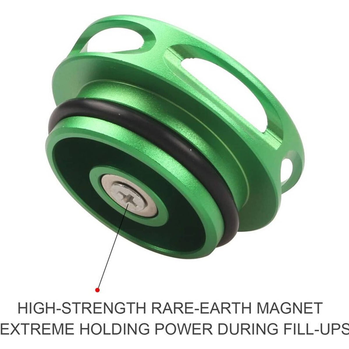 Solidspare For 2013-2014 2015 16 17 18 Ram 1500 2500 3500 Magnetic Diesel Fuel Cap Aluminum