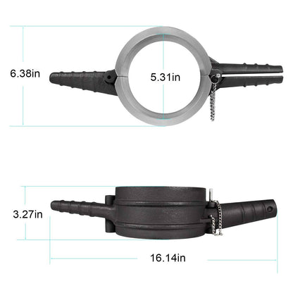 Solid Spare 7040 Piston Ring Compressor Tool 5.4" Bore for Cummins ISX,Caterpillar 3400,C-15