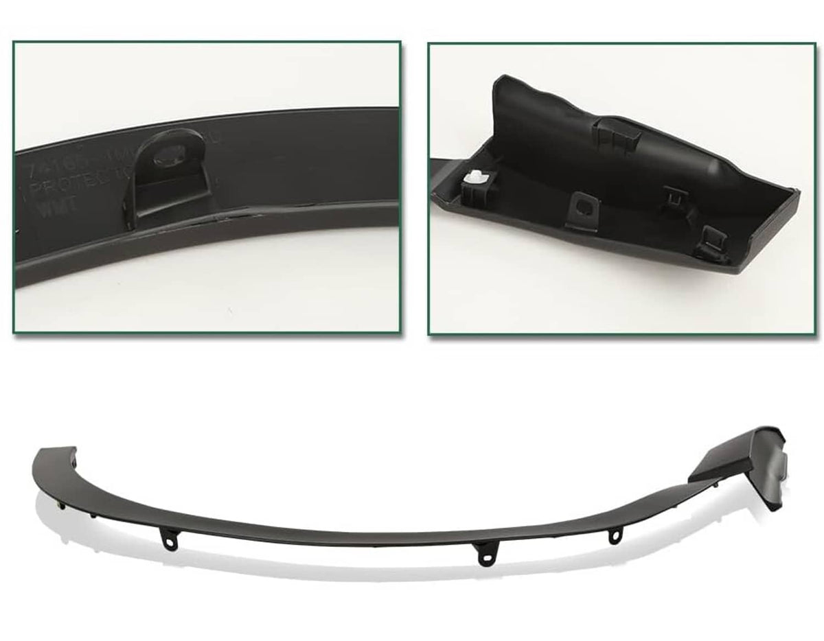 Solidspare Black Fender Trim Set For 2017-2022 Honda CR-V Front Driver and Passenger Side