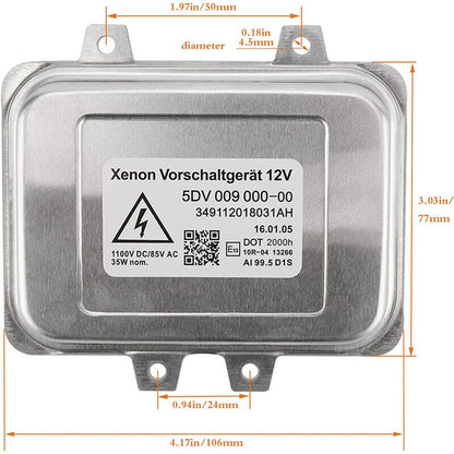 Solidspare Xenon Headlight Ballast Control Unit For 2007-2014 Cadillac Escalade 5DV00900000