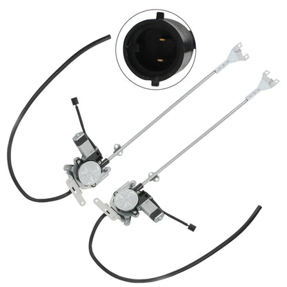 Solidspare Front LH RH Power Window Regulator Set For Freightliner Argosy 99-11 With Motor