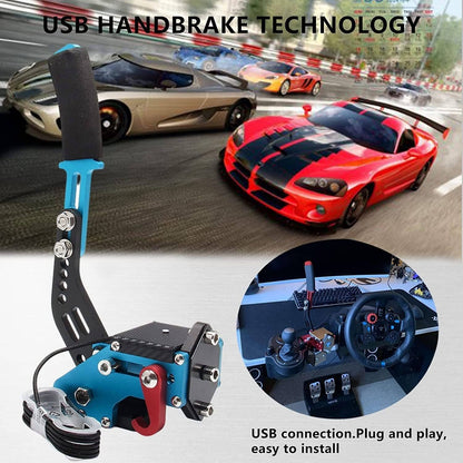 Solidspare New 64 Bit USB PC Handbrake SIM for Racing Games G25/27/29 T500 T300 G923 G920