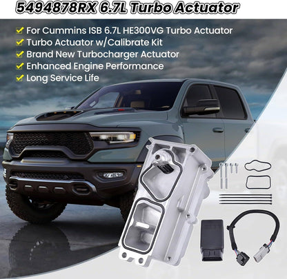 Solidspare HE300VG Turbo Actuator Cummins 68445522AA For 2013-2018 Dodge Ram 2500 3500 6.7L