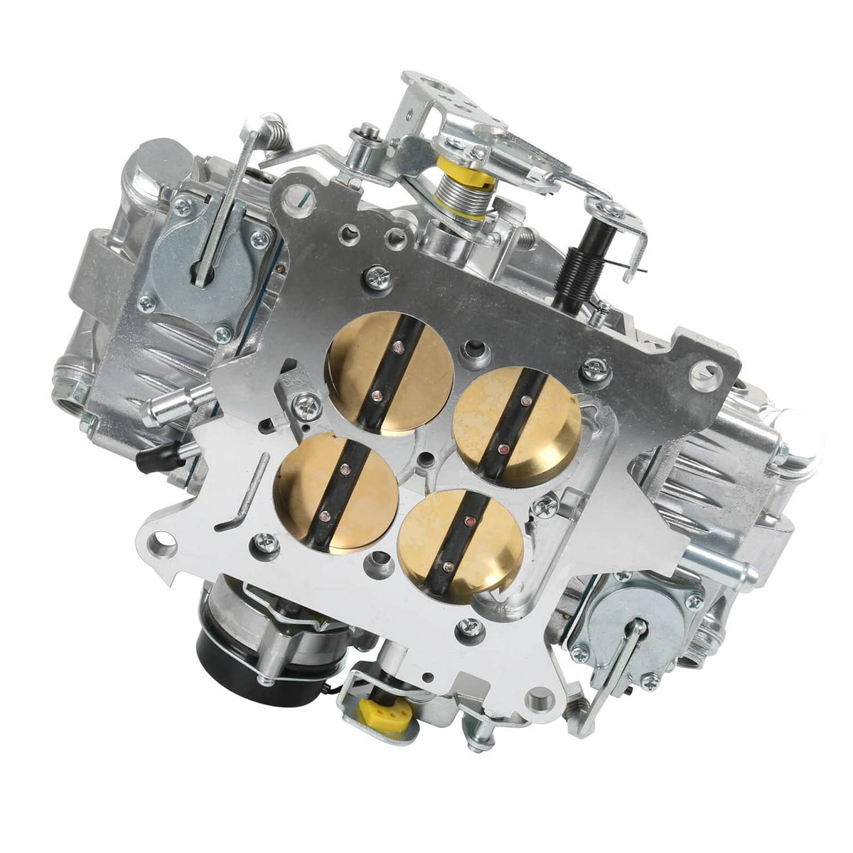 Solidspare For 650 CFM Brawler Double-Pumper Carburetor Electric Choke 4 Barrel BR-67255