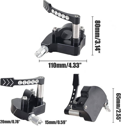 Solidspare Billet Thumb Throttle For Yamaha Banshee YFZ 350 Blaster 200 Raptor 660R YFM660R