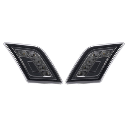 Solid Spare LED Smoke Side Marker Corner Lights For Mercedes-Benz C300/C350/C63 AMG 08-11