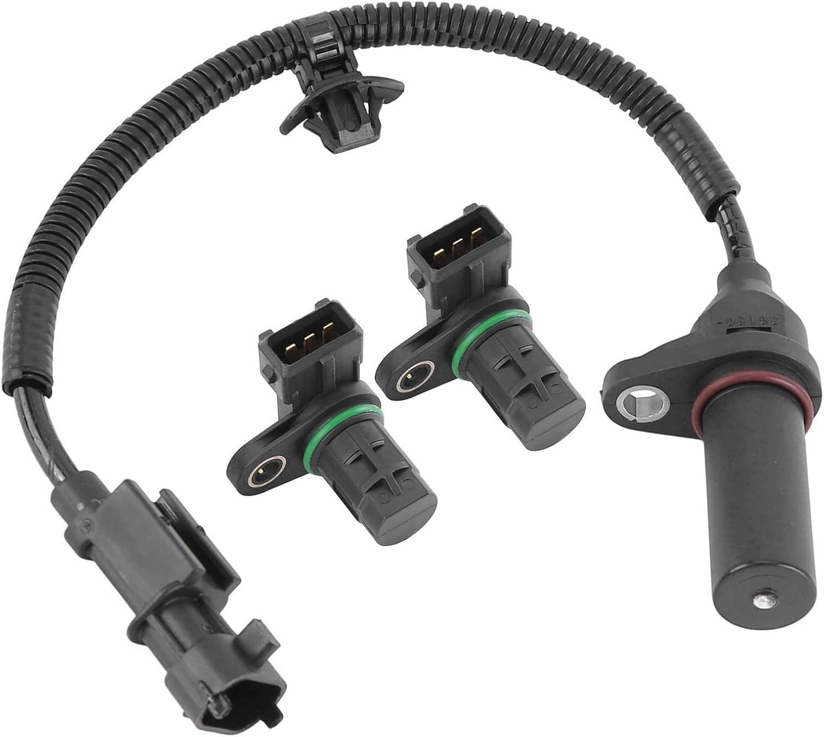 Solid Spare 1x Crankshaft 2x Camshaft Position Sensor FOR Hyundai Tucson Kia Forte Soul USA