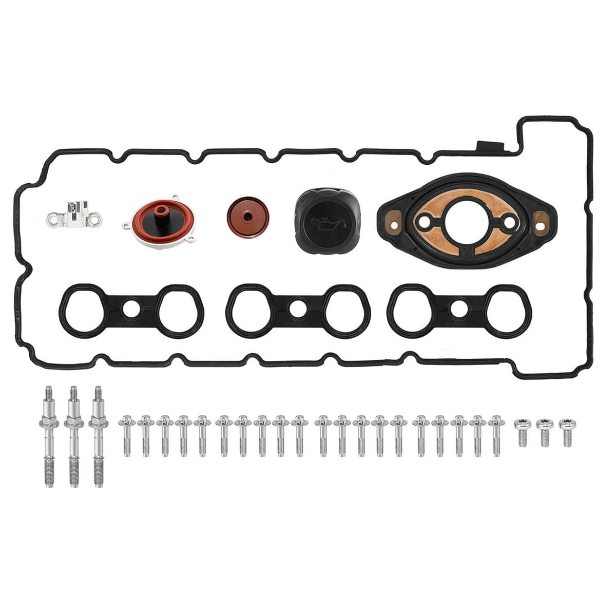 Solidspare Aluminum Upgrade Valve Cover for BMW N52 E70 E82 E90 E91 328i 528i 128i X3 X5 Z4