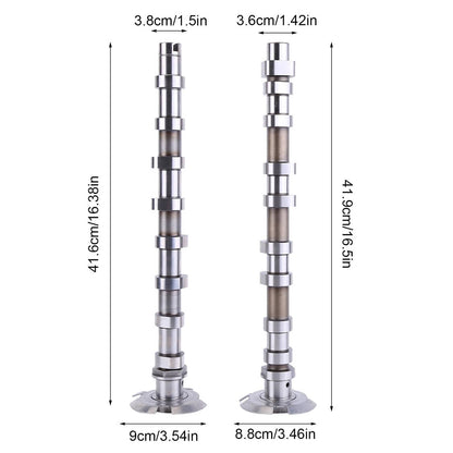 Solidspare 2Pcs Camshaft Intake & Exhaust Fit for Mercedes-Benz M274.910 1.6T / M274.920