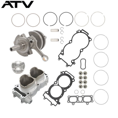 Solidspare Cylinder Crankshaft Gasket 3023156 3022594 For Polaris1000 RZR XP 1000 2014-2018