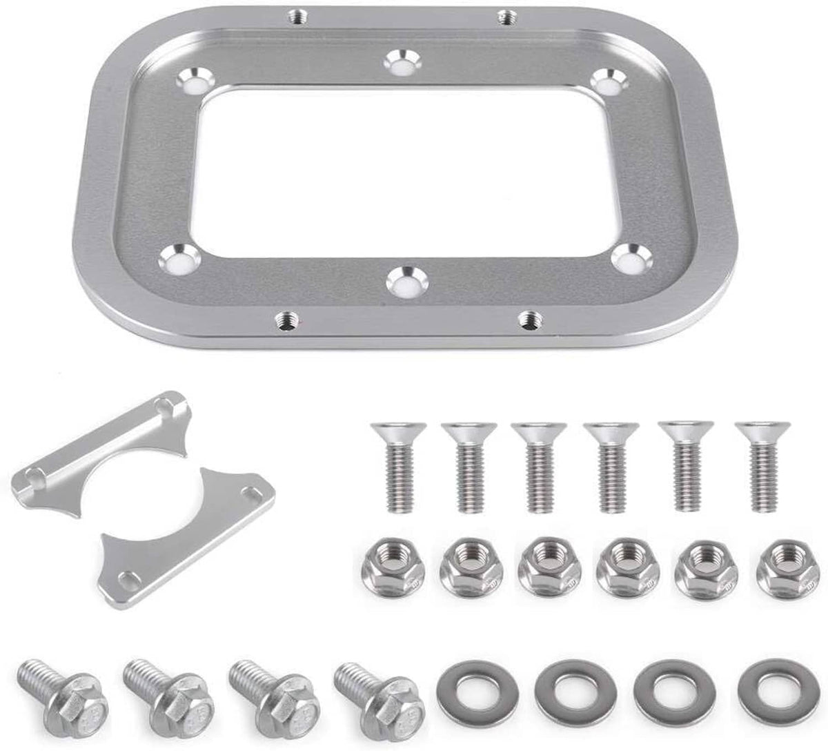 Solidspare Billet Aluminum Battery Relocation Tray Hold Down Mount For Optima Battery 34/78